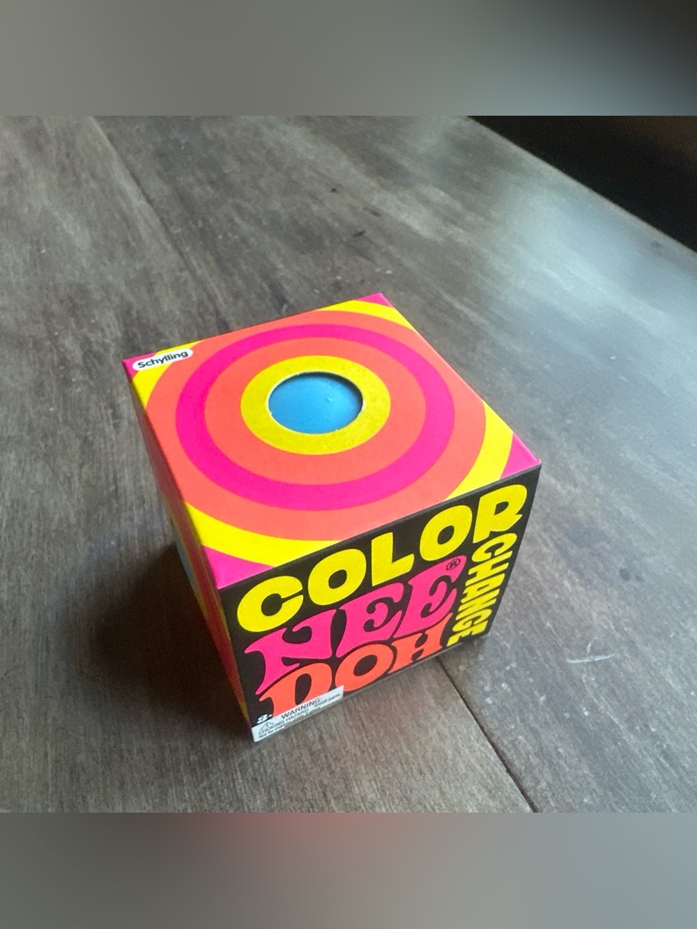🩵 Schylling NeeDoh Color Change Squishy - Blue - NEW